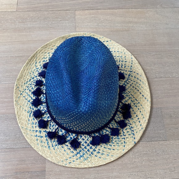 ONDAdeMAR Hand Made Bicolor Straw Hat - Picture 4 of 10
